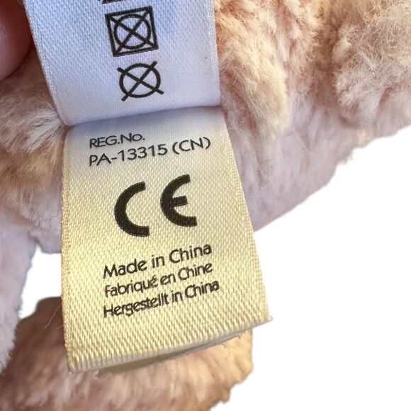 Pair of 2 JELLYCAT Bashful Bunnies 2018 Blush and Beige 5" Tiny/Mini HTF - Picture 10 of 12